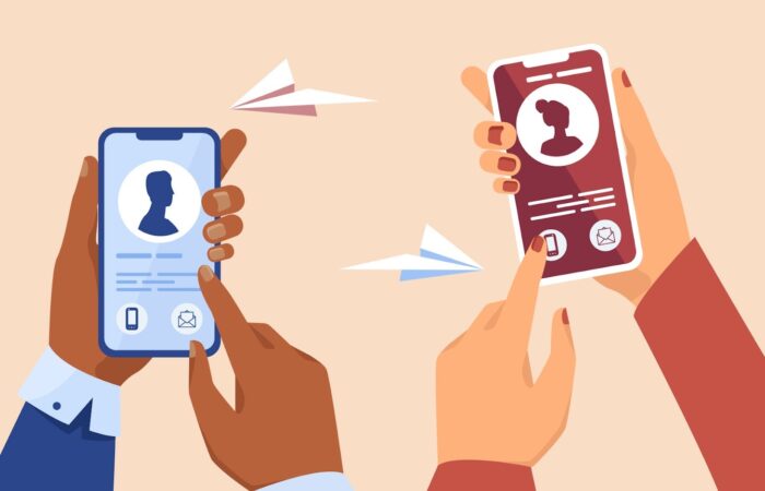 cach chia se danh thiep dien tu